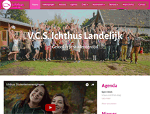 Tablet Screenshot of ichthuslandelijk.nl